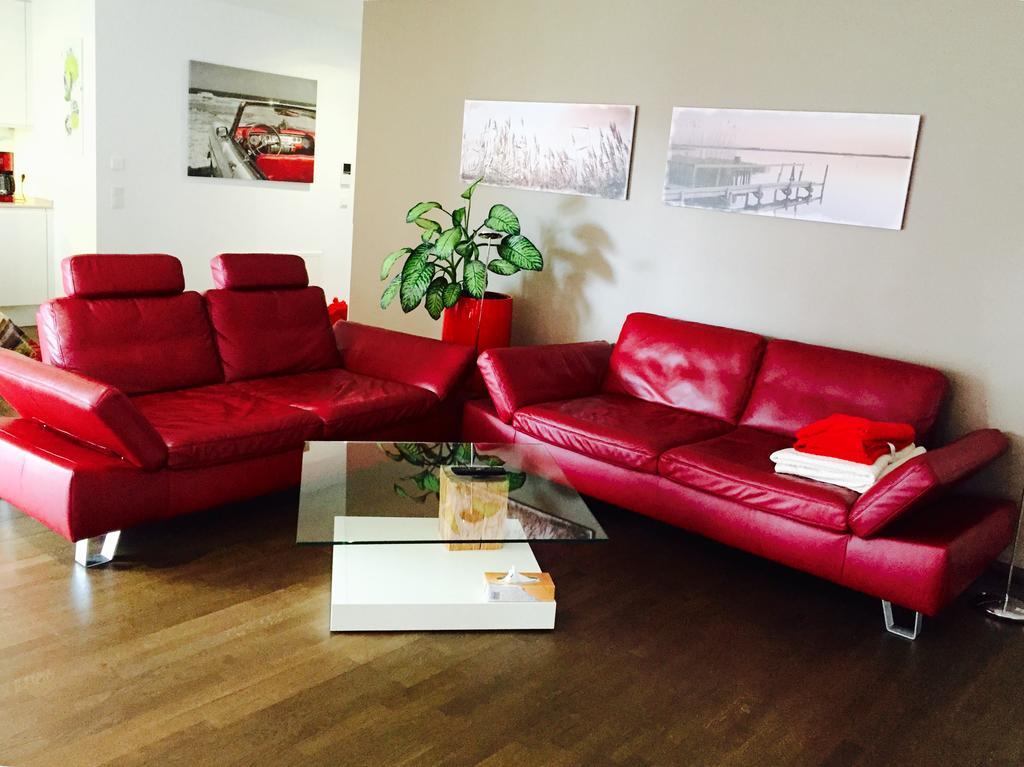 Rhein Melodie Riverview Luxury Konstanz Værelse billede