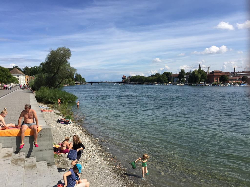 Rhein Melodie Riverview Luxury Konstanz Værelse billede